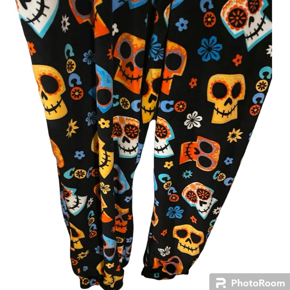 Disney’s PIXAR COCO 3X Black-Multicolor plush pajamas